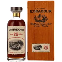 Edradour 25 Jahre - Highland Single Malt Scotch Whisky - Batch No.1 (1x0,7l)