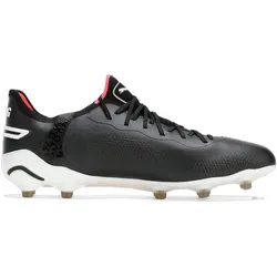 PUMA Herren Fussball-Rasenschuhe KING ULTIMATE, PUMA BLACK-PUMA WHITE-FIRE ORC, 43
