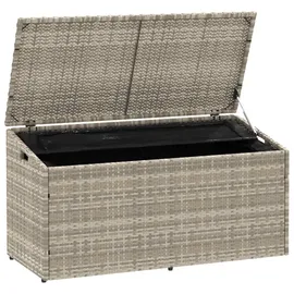 vidaXL Garten-Auflagenbox 110 x 50 x 58 cm Hellgrau