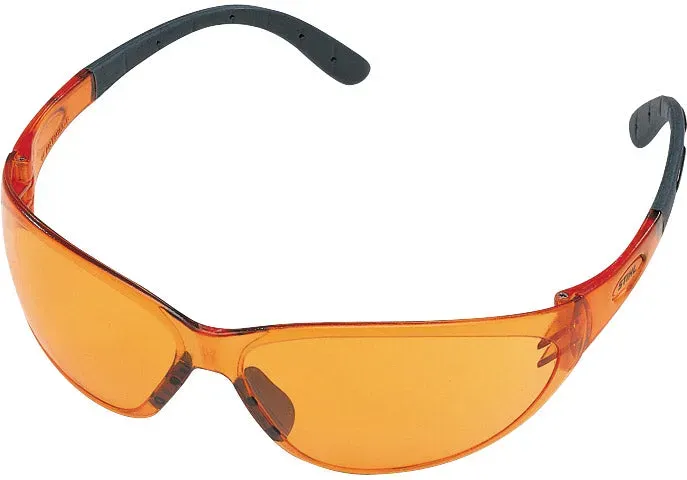 Stihl Schutzbrille CONTRAST -  für sehr hohe Kontrastverstärkung / orange