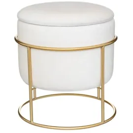 Atmosphera Créateur d'intérieur Sitzhocker in weiß | Gr.: onesize