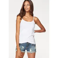 VIVANCE Spaghettitop Damen weiß Gr.36/38