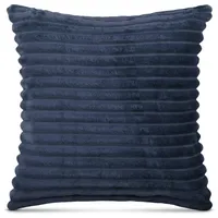 BestLivings Kissenhülle Kordoptik 50 x 50 cm Mitternachtsblau