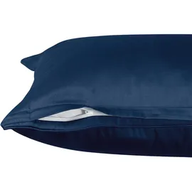 Schöner Wohnen Kollektion Kopfkissenbezug 2er-Set - blau