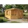 Alpholz Gartenhaus 5-Eck 3,75 x 3,75 m Braun