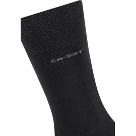 CAMANO Sneakersocken 4er Pack Schwarz 47-49