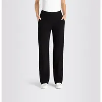 MAC Bootcuthose »CHIARA«, Bootcut-Form in figurbetonter Form, schwarz