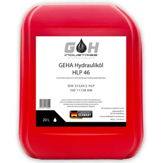 20 L Hydrauliköl HLP 46 ISO VG 46 nach DIN 51524/2 ISO 11158 HM Kanister 20 Liter