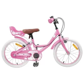 vidaXL Kinderfahrrad 18 Zoll RH 0 cm Hellrosa