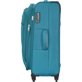 d & n Travel Line 6404 4-Rollen L 78 cm / 100 l  petrol