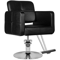 Activeshop Friseurstuhl Friseursessel Frisörstuhl Friseureinrichtung Friseurbedarf HS10 Schwarz