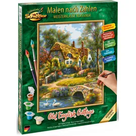 Schipper Old English Cottage Malen nach Zahlen 1 St. 24 x 30 cm bunt