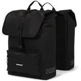 URBAN PROOF Cargo Fahrradtasche 38 l schwarz/schwarz