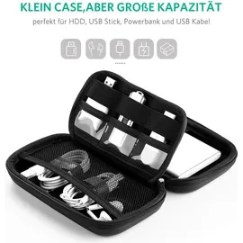 UGREEN 40707 Speicherlaufwerkhülle Beuteltasche EVA (Äthylen-Vinylazetat) Schwarz