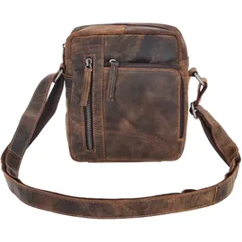 The Skandinavian Brand Leder Umhängetasche Hunter Farbsortierung braun-30