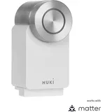 NUKI Smart Lock Pro 4. Generation weiß + Amazon Echo Dot 5. Generation