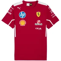 Puma Scuderia Ferrari F1 2025 Team T-Shirt - rot,