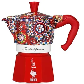 Bialetti Moka Express 3 Tassen Rot