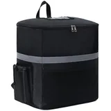 Jomewory Isolierter Kühlrucksack Outdoor, 35L Große Isolierte Einkaufstaschen Mit Schultergurt, wasserdichte Picknick Isoliertasche Sac Lunchbox Picknickkorb, 40 x 35 x 25 cm