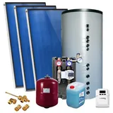 Solarpaket SUNEX AMX 2.0 , Aufdachmontage 6,00m2 mit Hygienespeicher 500L, 1 WT