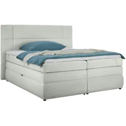 Boxspringbett Palace Silberfarben ca. 180x200cm