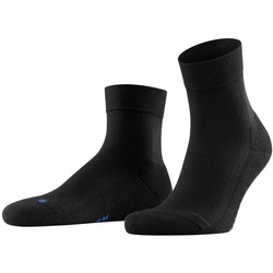 FALKE Unisex Socken - Cool Cick, Polyester, einfarbig Schwarz 44-45