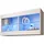komodee Hängende Vitrine Tivoli 100 x 29,5 x 50 cm Weiß/Blau