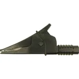 Cliff Croc Clip Sicherheits-Abgreifklemme Steckanschluss 4mm CAT III 1000V Schwarz