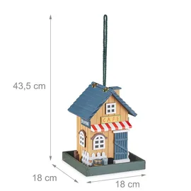 Relaxdays 10037458 Vogelhäuschen