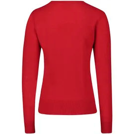 Betty Barclay Kaschmir-Pullover mit Rundhalsausschnitt in rot, | Gr.: 46