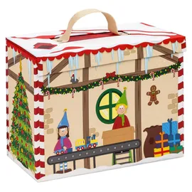 YoaMo Wichtelwerkstatt Adventskalender mit Spielkoffer 27-teilig
