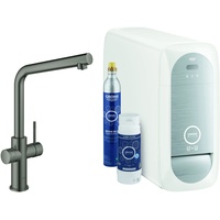 Grohe Blue Home Starter Kit hard graphite gebürstet 31454AL1