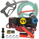 AMUR Dieselpumpe Ölpumpe Heizölpumpe Biodiesel Selbstansaugend Diesel Star 160-1-4 - Dieselpumpe mit Anschliss 12V (Set Dieselpumpe 160-12V mit Paket 1)