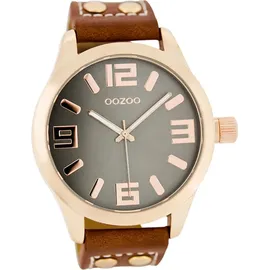 Oozoo Damen Armbanduhr rot Analog Quarz C1156 Timepieces D2UOC1156