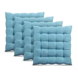 BestLivings Sitzkissen 40 x 40 cm türkis 4-tlg.
