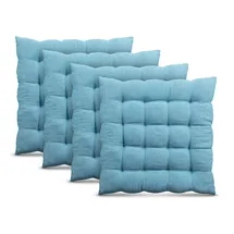 BestLivings Sitzkissen 40 x 40 cm türkis 4-tlg.
