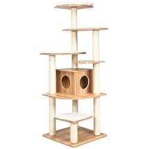 Costway Kratzbaum 175 cm beige+natur