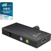 j5create JVA02-N Adapter Schwarz PC