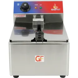 Gasfrit – 8-Liter-Industrie-Elektrofritteuse aus Edelstahl mit großer Leistung 3200 w