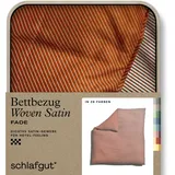 schlafgut Bettbezug einzeln 240x220 cm & grey-light-red-mid Woven Fade Bettwäsche