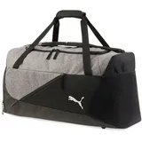 Puma Teamfinal Teambag M Sporttasche, Schwarz/Grau Meliert, Mittelgroß, Einheitsgröße