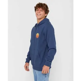 Rip Curl Wettie Passage Icon Reißverschlusspullover - Light Navy - M