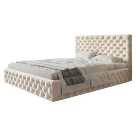 alpimeble Polsterbett 120 x 200 cm Beige