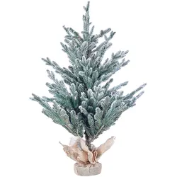 Künstlicher Weihnachtsbaum mit Schnee bestreut 90 cm grün RINGROSE