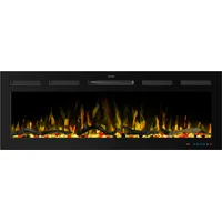 Parrot Uncle Smart Elektrokamin 127 Cm (50 Zoll) Wandkamin Einbaukamin Mit Led-flammeneffekt 13 Farben 169 Kombinationen 750w/1500w Heizung Fernbedienung Timer Alexa Google