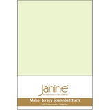 JANINE 5007 Mako-Feinjersey 180 x 200 - 200 x 200 cm limone