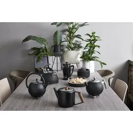 Bredemeijer Teekanne Saturn schwarz 1,2 l