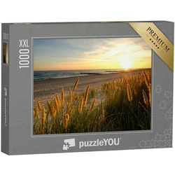 puzzleYOU Puzzle Puzzle 1000 Teile XXL „Ostsee, Dünen an einem Sandstrand, Polen“, 1000 Puzzleteile, puzzleYOU-Kollektionen Ostsee
