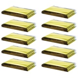 avasee Rettungsdecke MED Comfort 210 x 160 cm gold/silber 10 St.