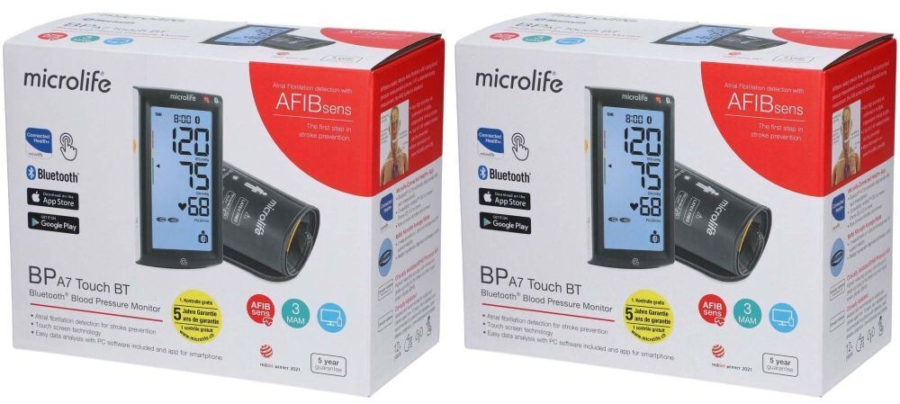 Microlife® Blutdruckmessgerät A7 Touch Bluetooth